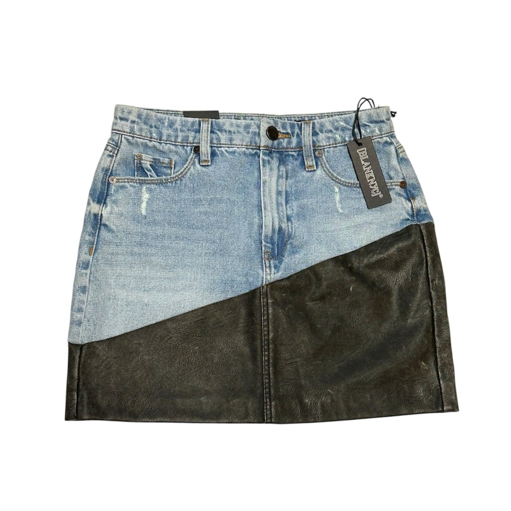 Blank NYC Denim Mini Skirt